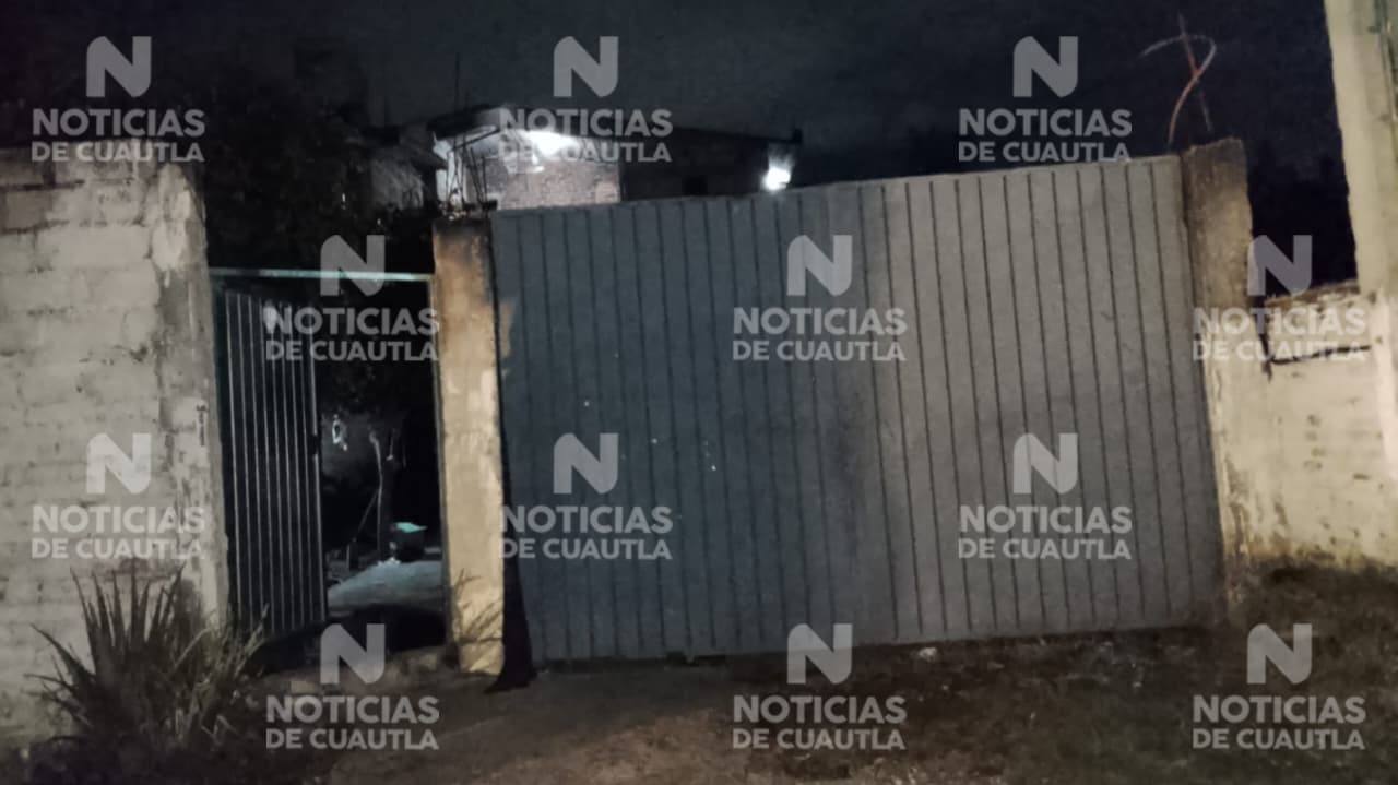 Otra casa fue atacada a balazos esta madrugada en Cuautla
