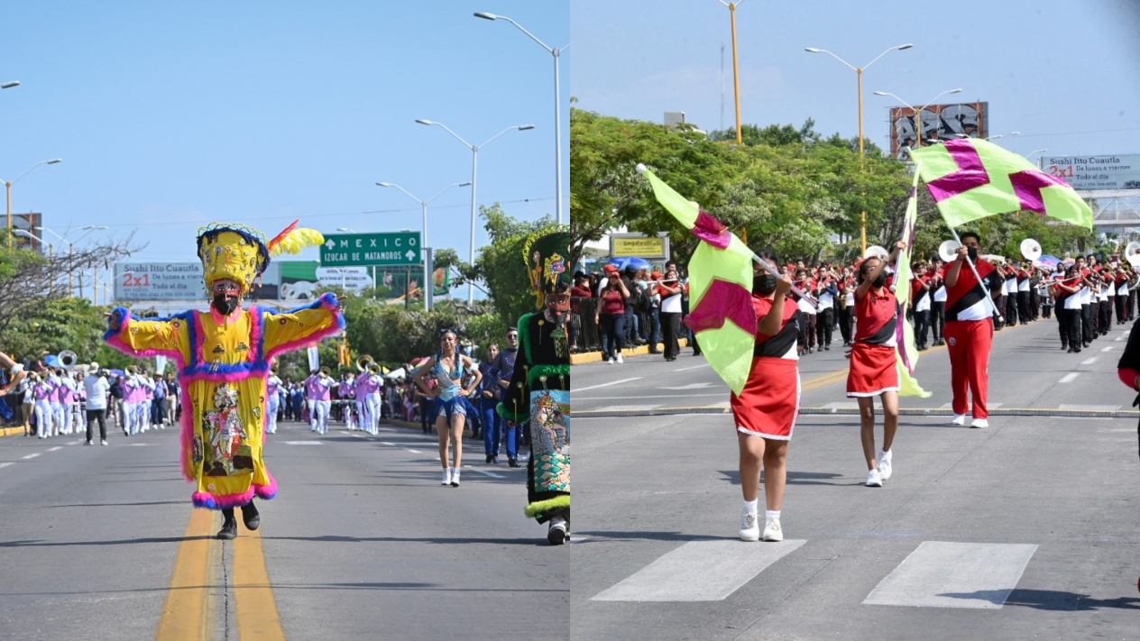Cuautla está lista para el desfile del 30 de septiembre