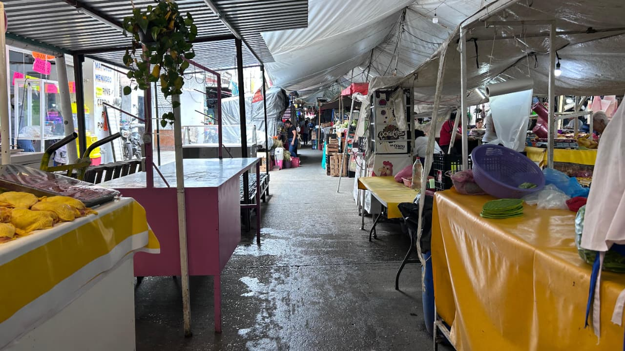 Cae 50% la venta en el mercado nuevo de Cuautla