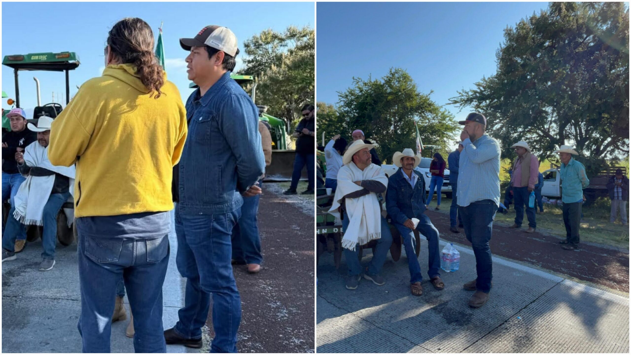 Se solidariza alcalde de Jantetelco con campesinos manifestantes