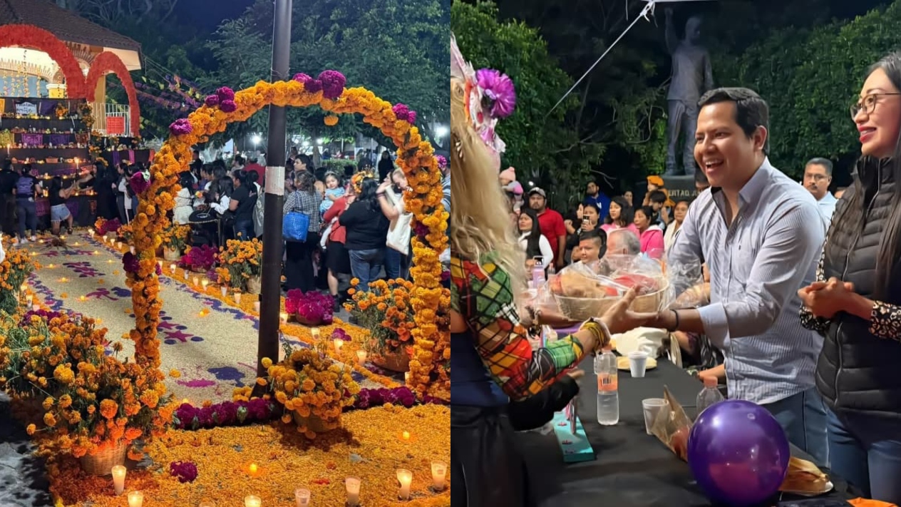 Un éxito celebración de Día de Muertos en Jantetelco