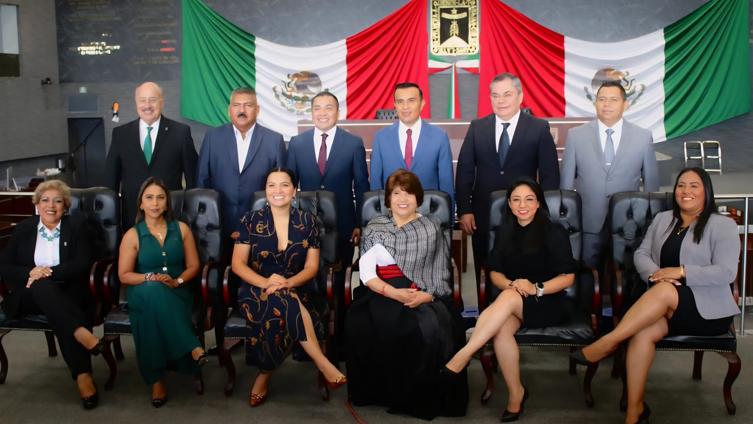 Diputados de Morena respaldan primer año de gobierno de Margarita González Saravia