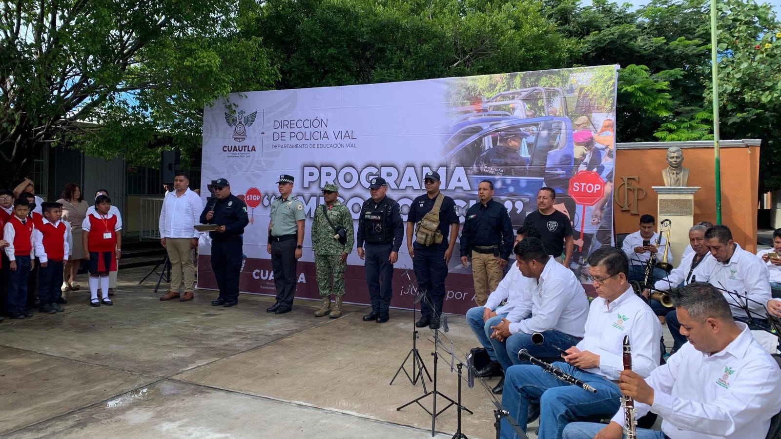 «Policía Amigo» regresa a las escuelas de Cuautla