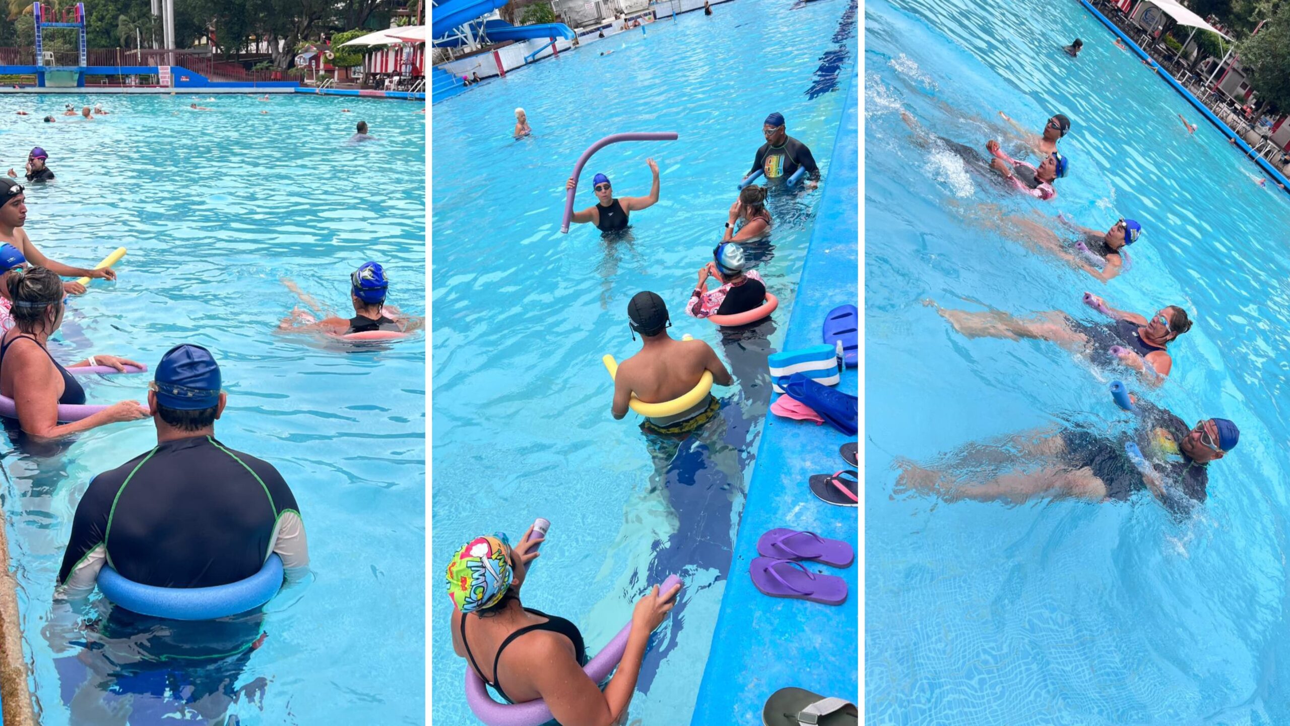 Balneario Agua Hedionda abre nueva clase de natación