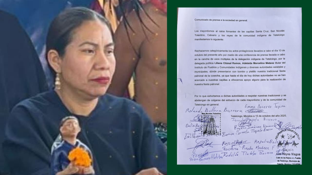 Denuncian mayordomos de Tetelcingo a delegada por «colgarse» de la Fiesta de la Cosecha