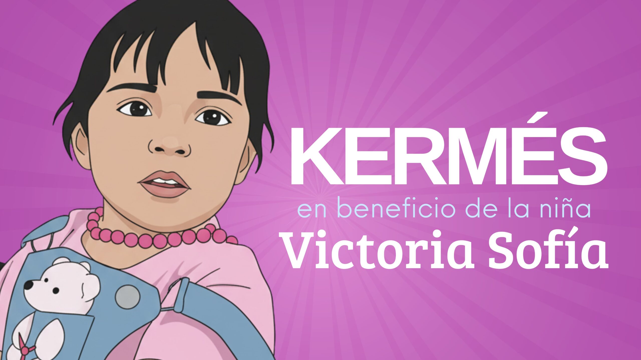 Victoria Sofia lucha por tener una vida digna