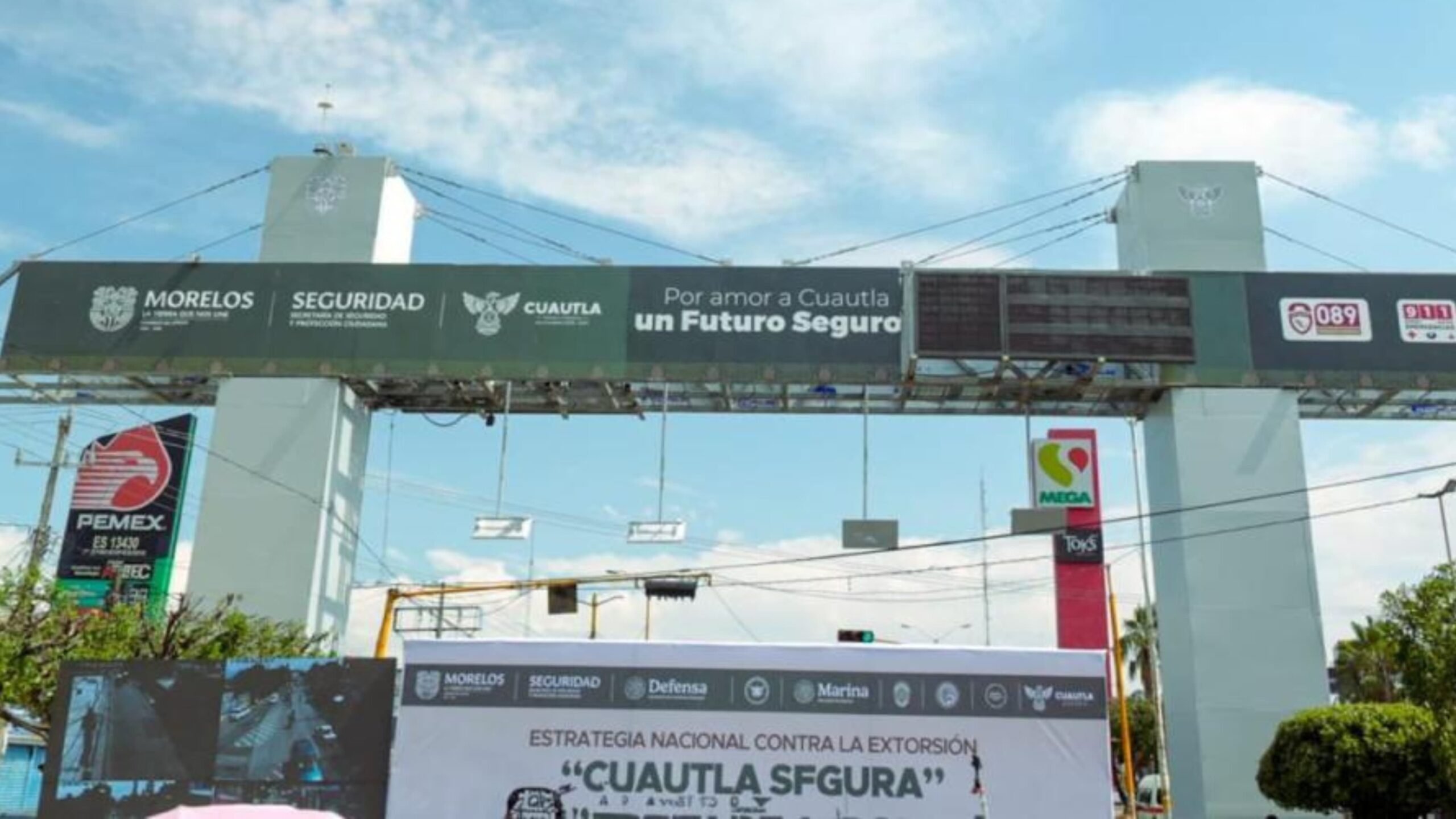 En próximas semanas estarán listos dos arcos de vigilancia más en Cuautla