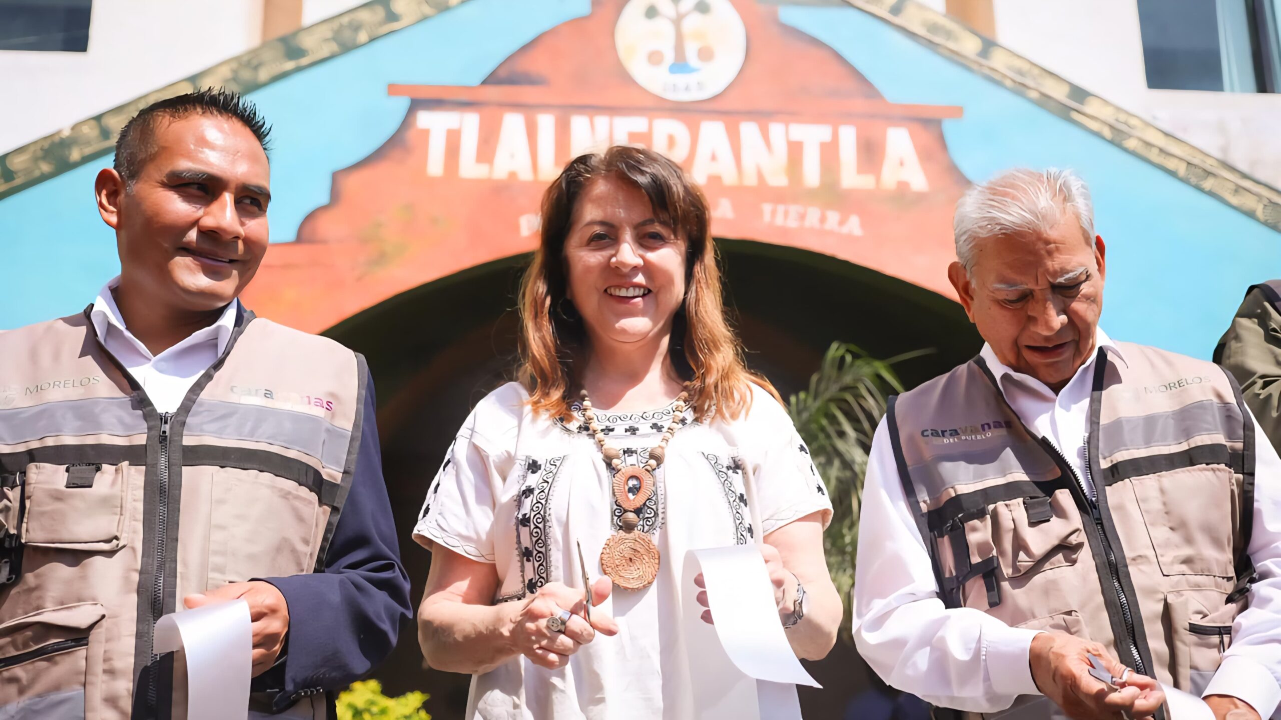 Llegan las Caravanas del Pueblo a Tlalnepantla