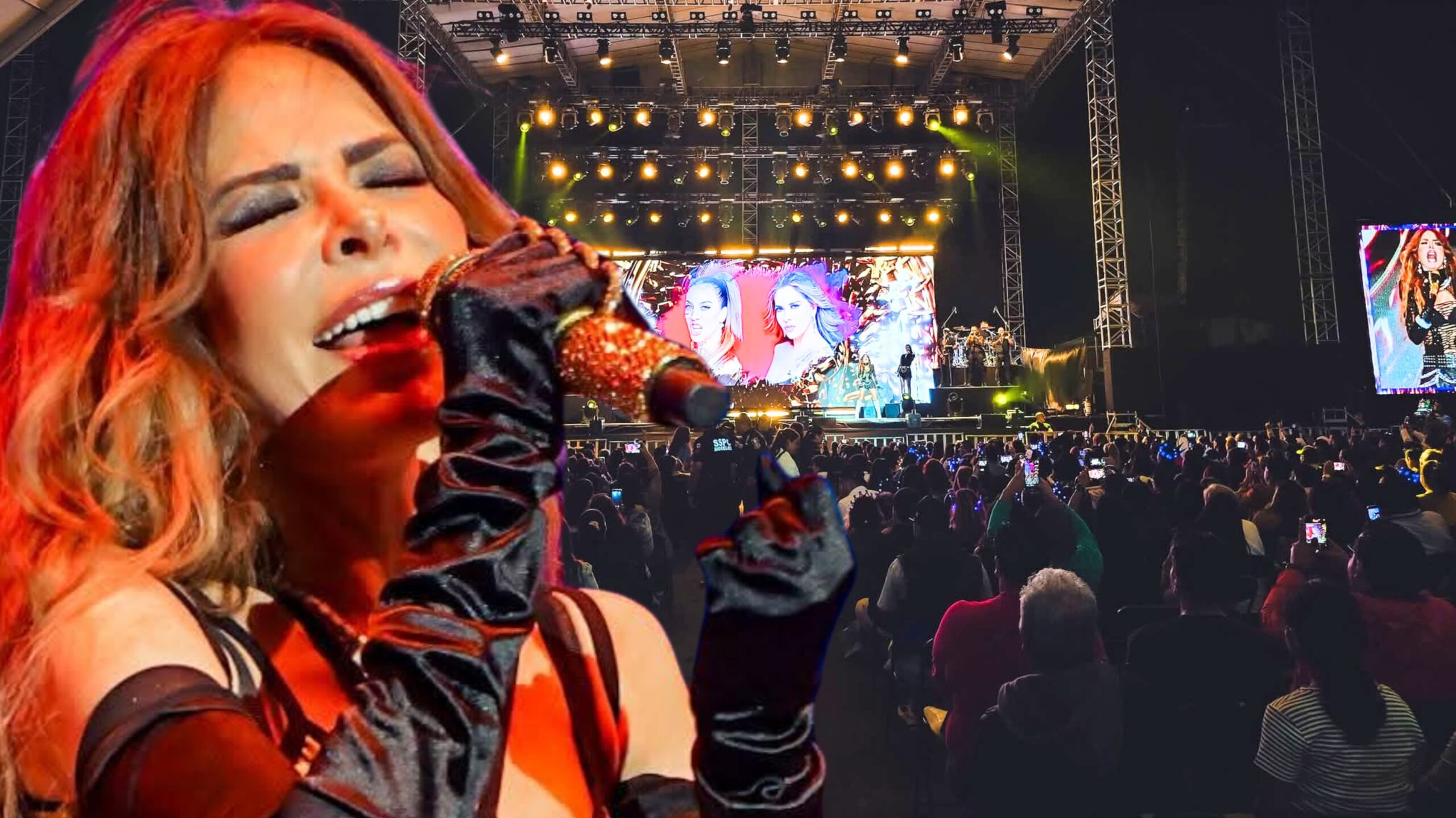 Gloria Trevi Conquista la Feria de Yecapixtla con Lleno Total