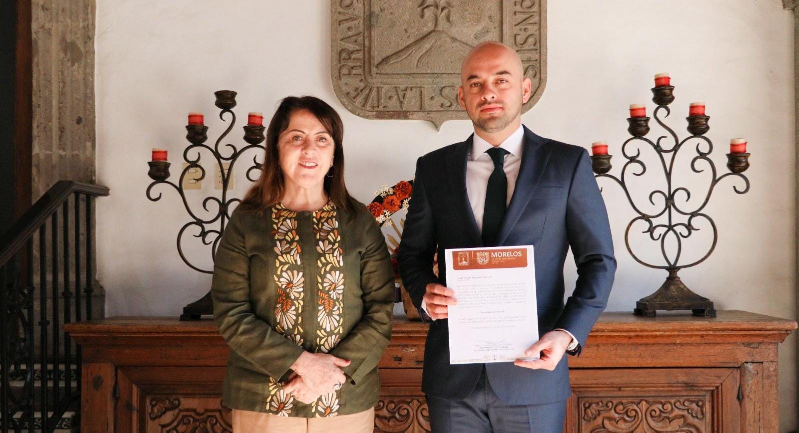 Designa Gobernadora a Edgar Maldonado Ceballos como Secretario de Gobierno de Morelos