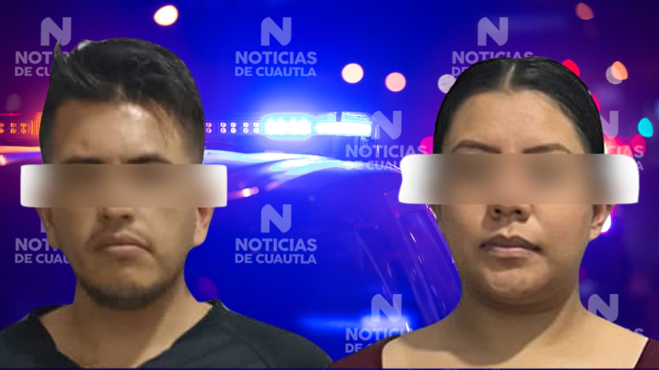 Aprehenden a pareja en Ayala por robo de vehículo