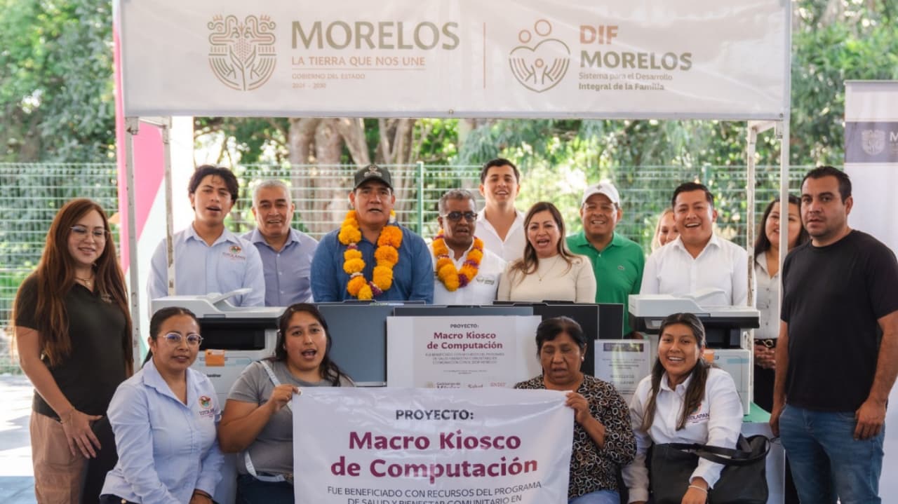 Entregan proyectos sociales en comunidades vulnerables en el oriente de Morelos