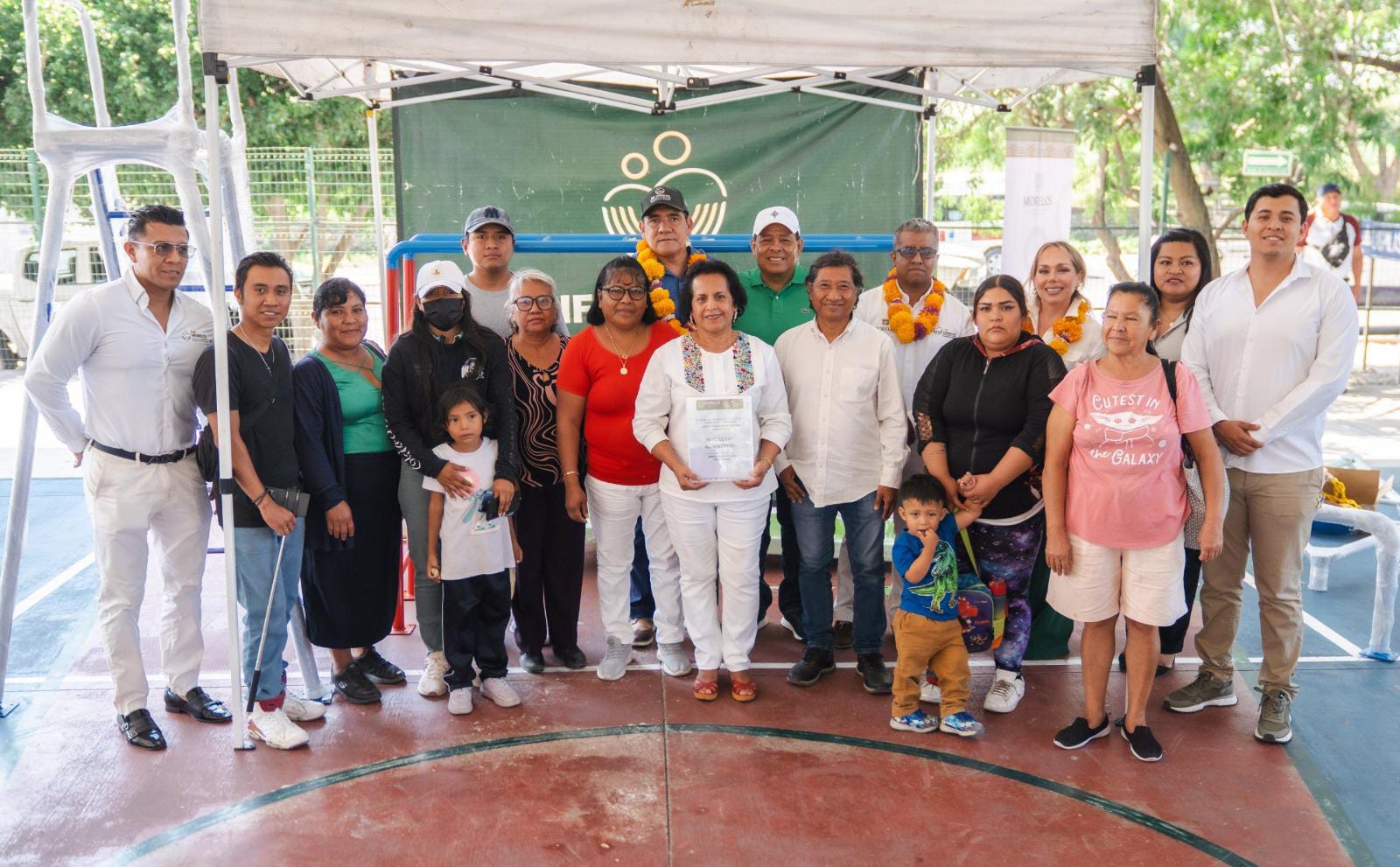 Contará Jonacatepec con nuevo gimnasio al aire libre