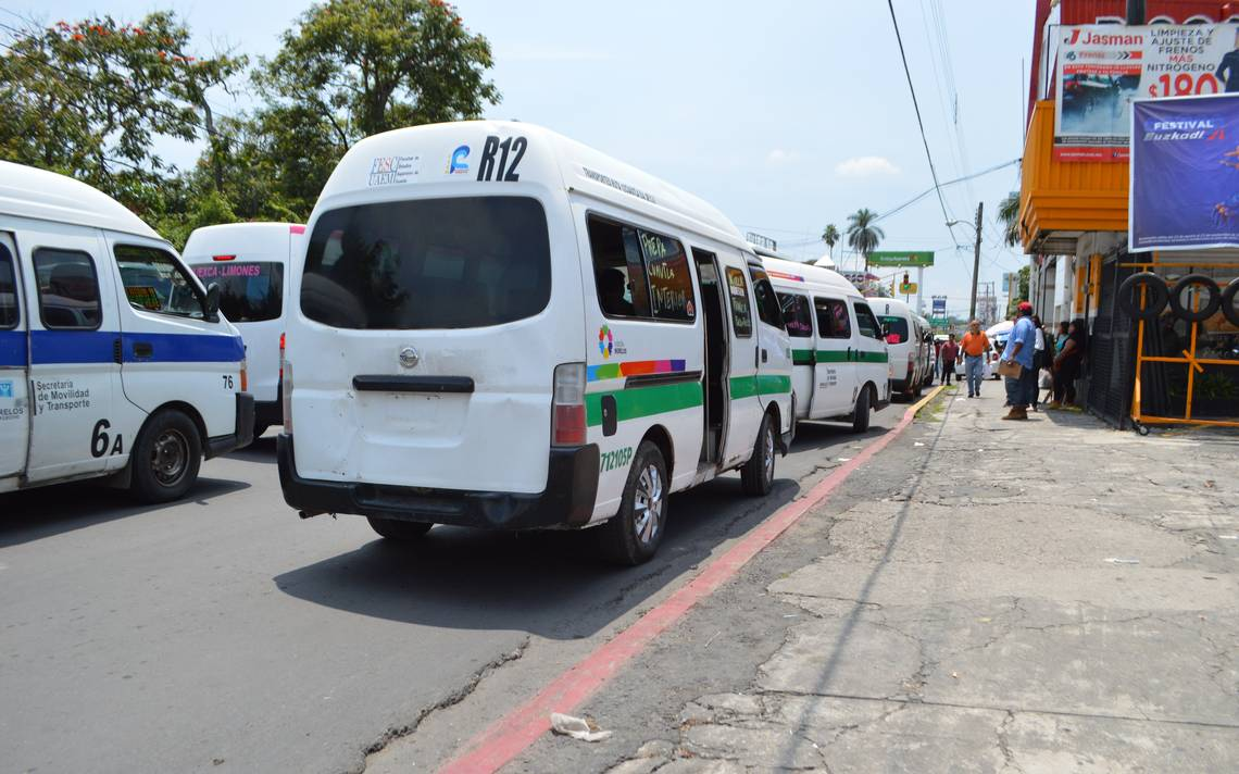 Reordenan espacios de ascenso y descenso en Cuautla