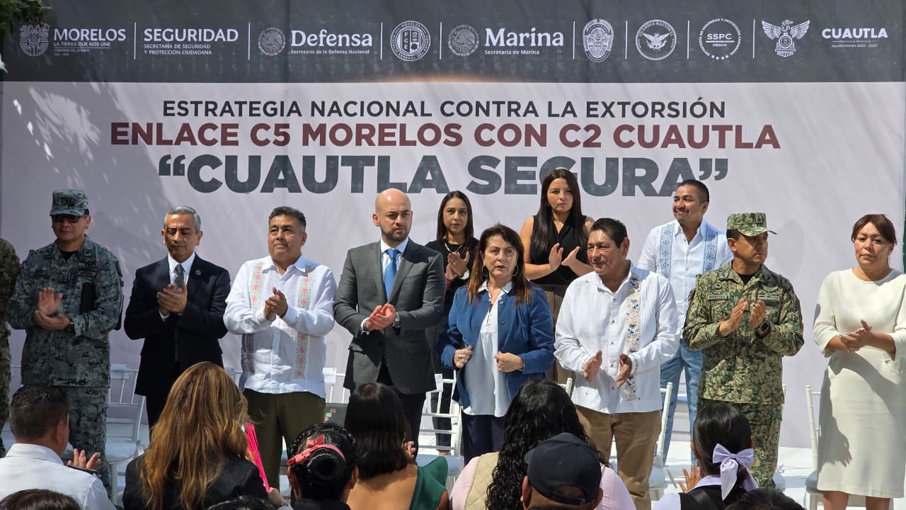 Inauguran Centro de Mando C2 para Reforzar la Seguridad en Cuautla