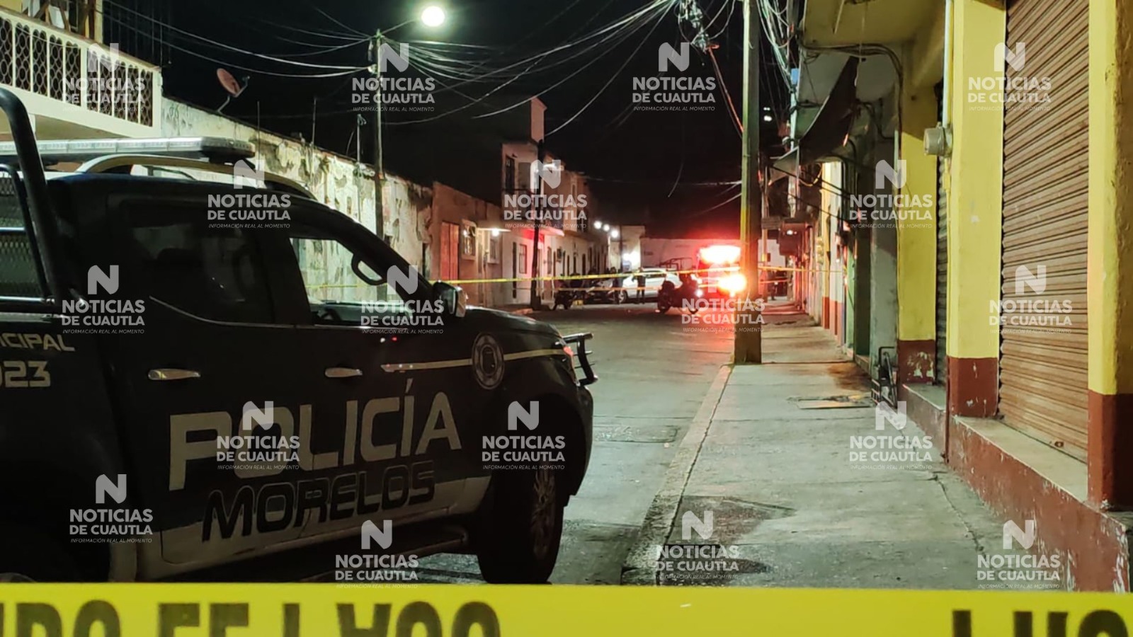 Mujer resulta herida tras ataque armado en el centro de Cuautla