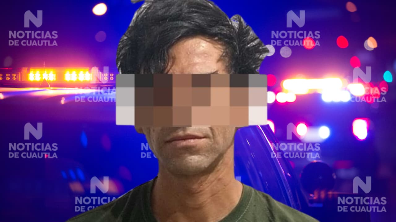 Cae presunto asesino de un hombre de la colonia Galeana en Cuautla