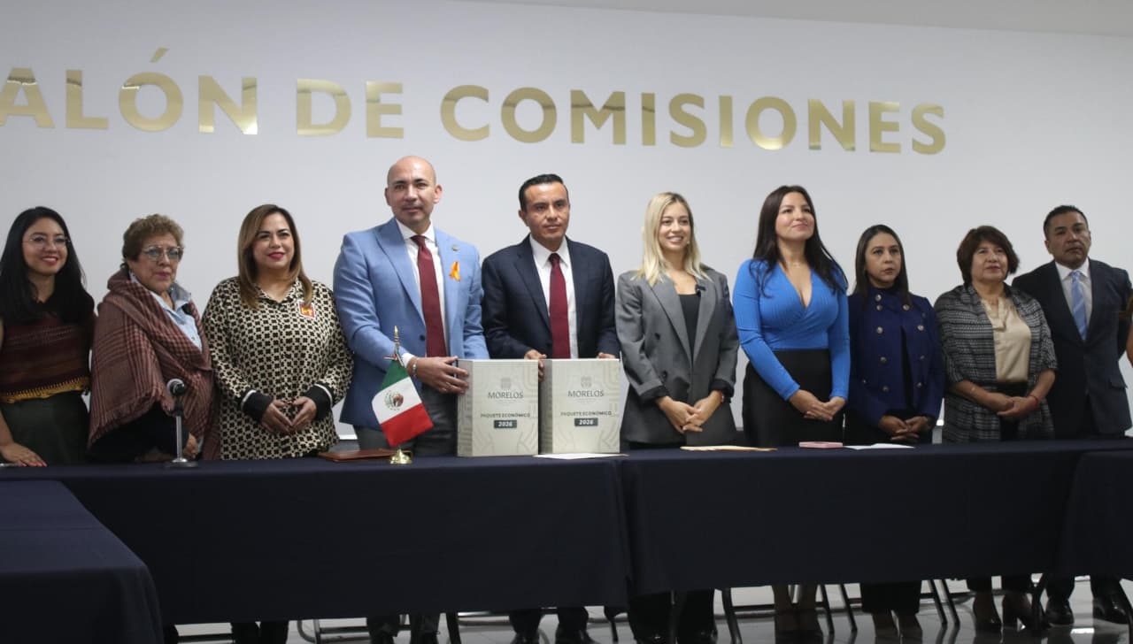 Presenta Poder Ejecutivo Paquete Económico 2026; es por 41 mil millones de pesos.
