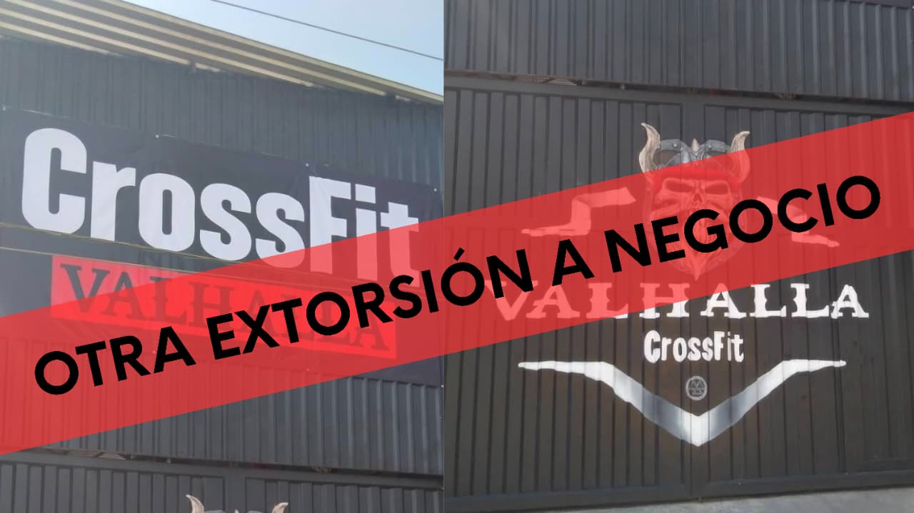 Dejan mensaje de amenaza y extorsión en gimnasio «Valhalla» de Cuautla