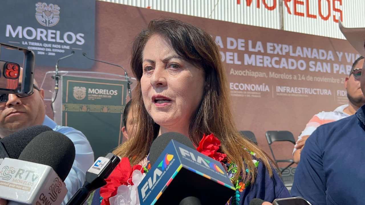 Gobernadora de Morelos celebra aprobación de las leyes de Transporte y Turismo