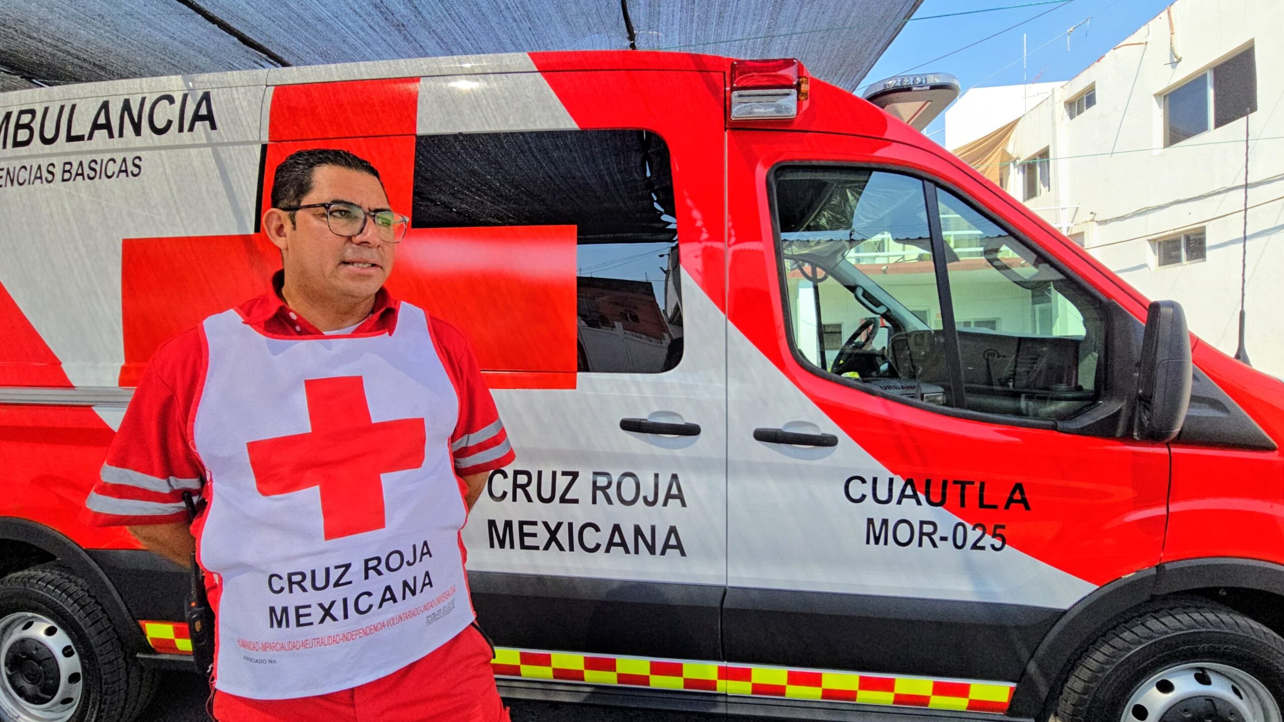 Instalará Cruz Roja unidad de primer contacto para atender a peregrinos