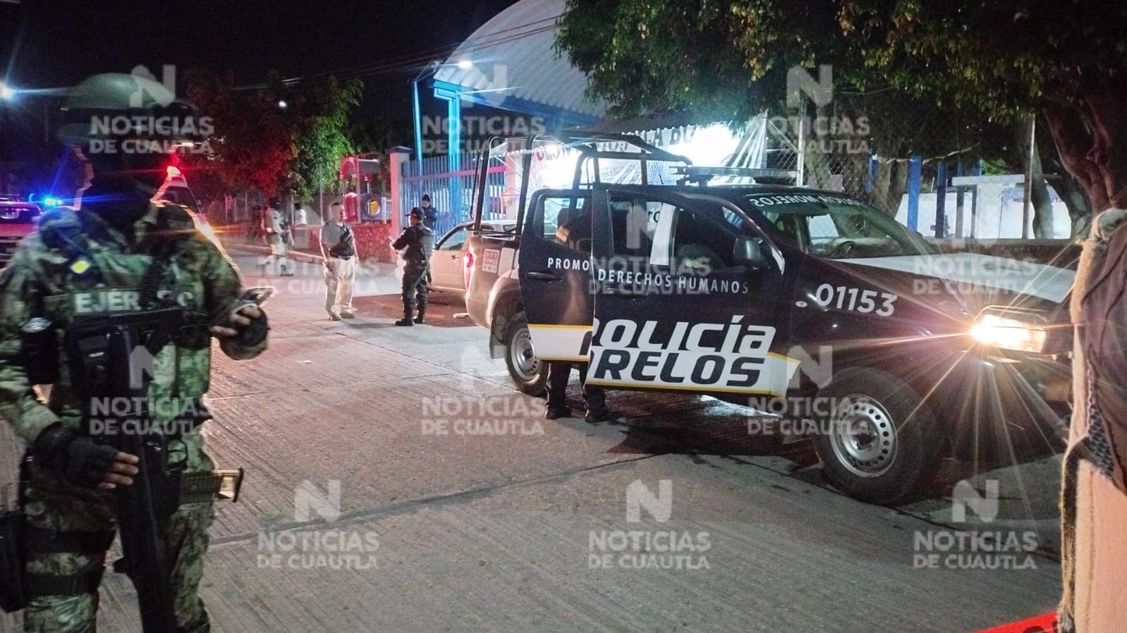 Asesinan a dos hombres esta noche en la Juan Morales en Yecapixtla