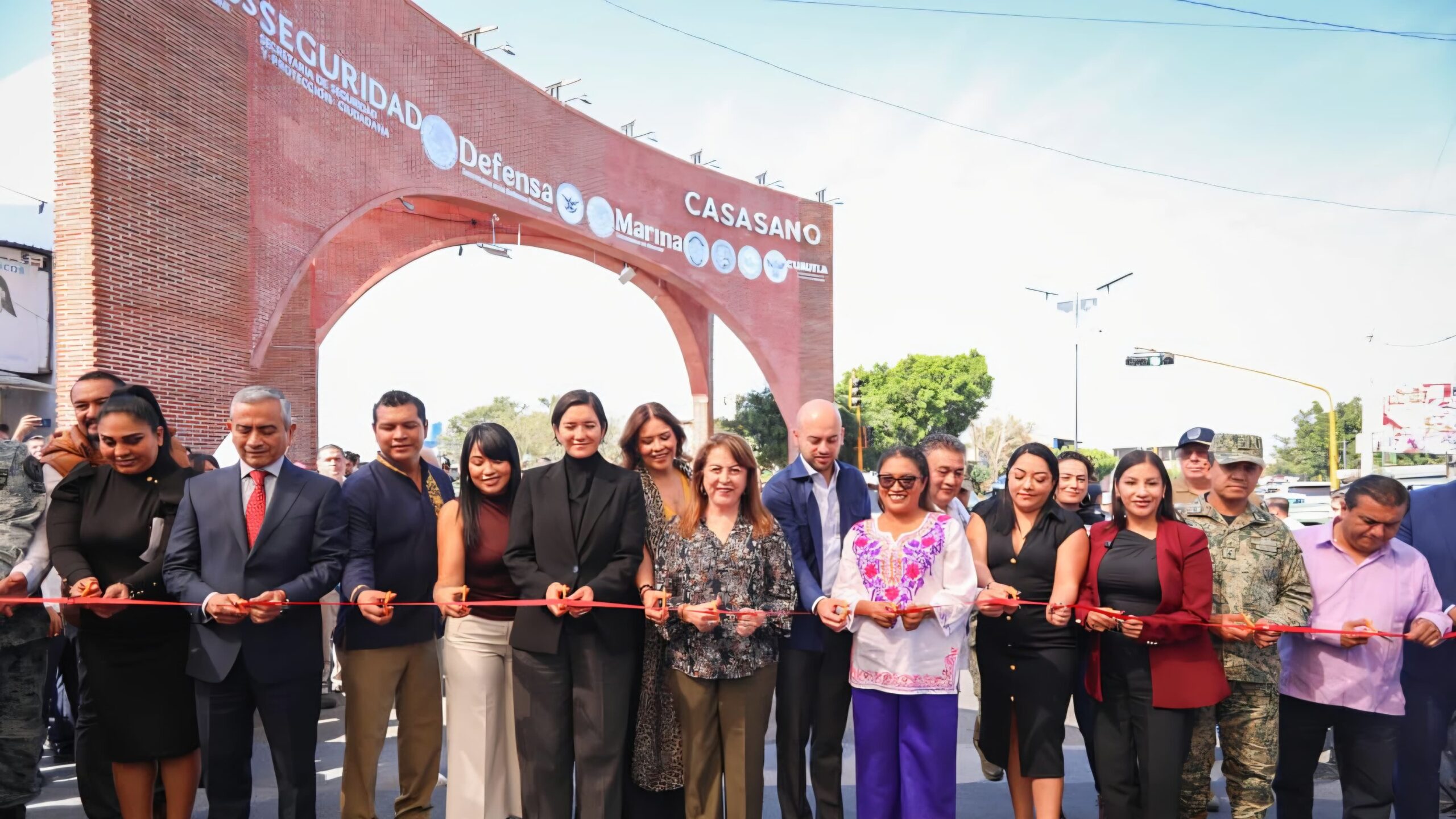 Inaugura Gobernadora de Morelos nuevo arco de videovigilancia en Cuautla