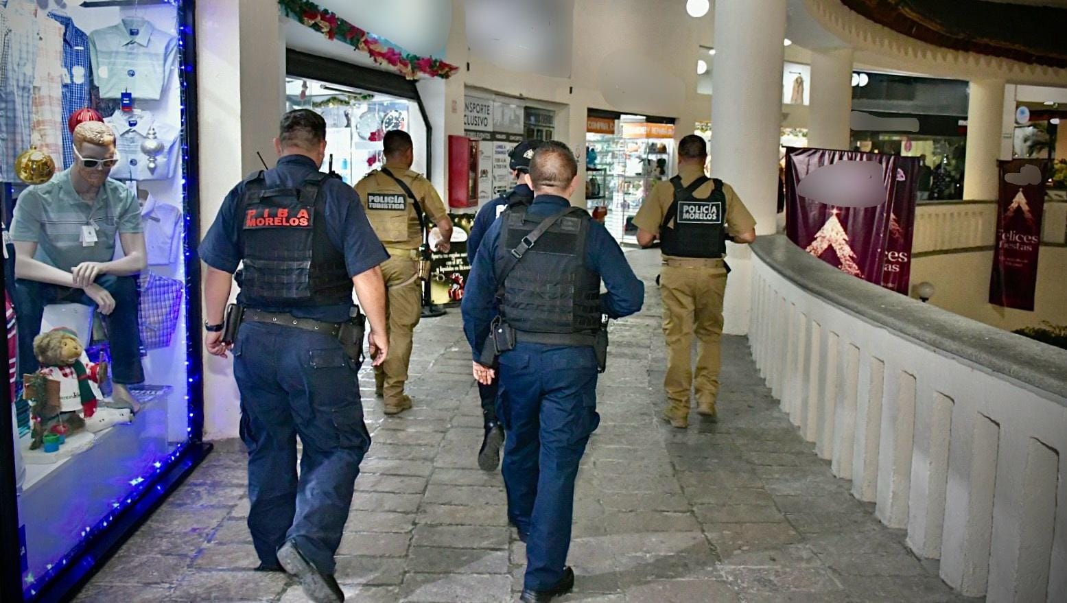 Intensifica SSPC Morelos seguridad y vigilancia en zonas turísticas y comerciales