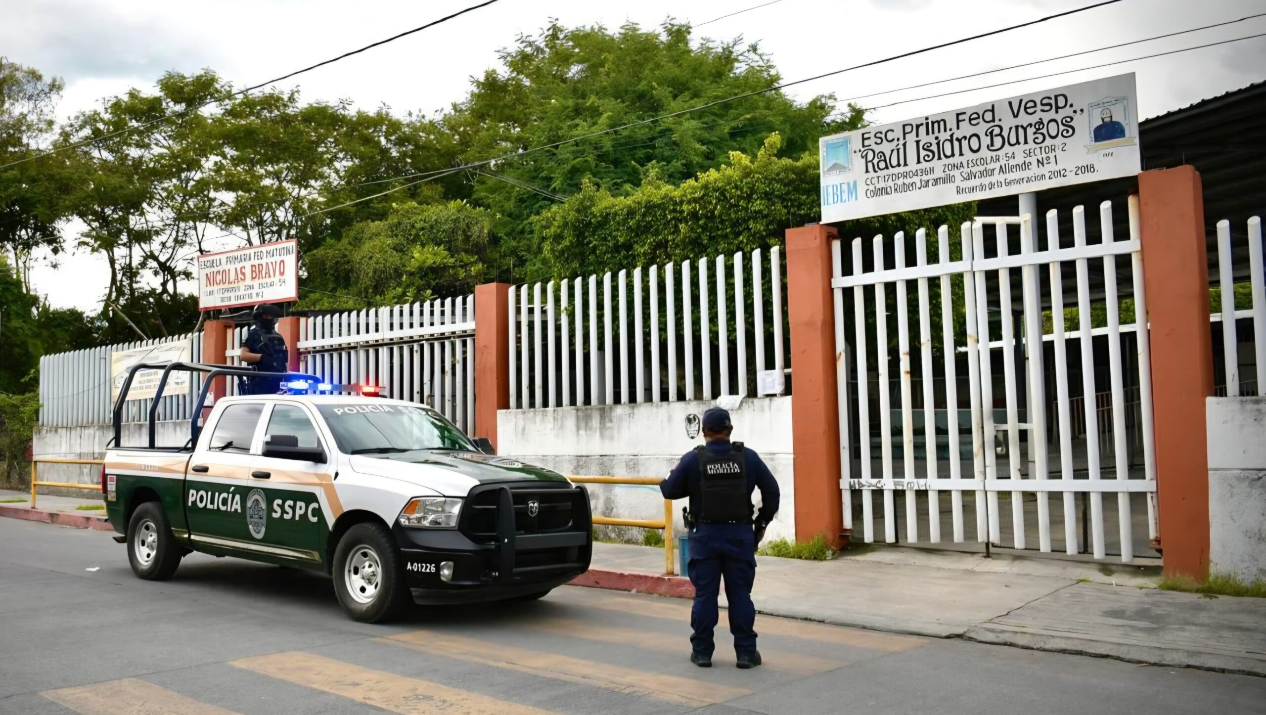 Refuerza Gobierno de Morelos vigilancia en escuelas durante vacaciones decembrinas