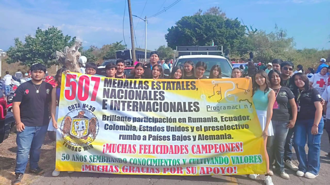 CBTA 39 representará a México en competencia de robótica en Rumania