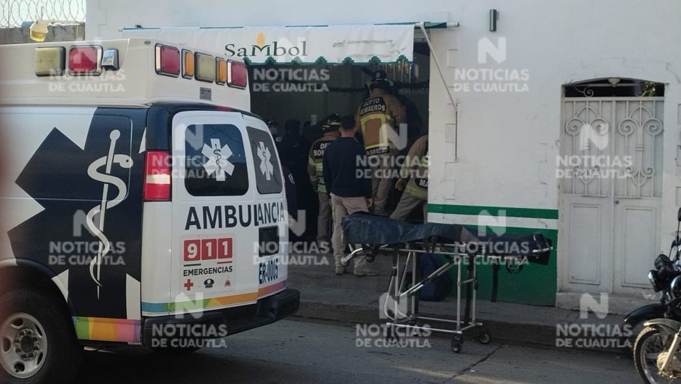 Queda prensado brazo de trabajador en molino en tortillería en el Centro de Cuautla