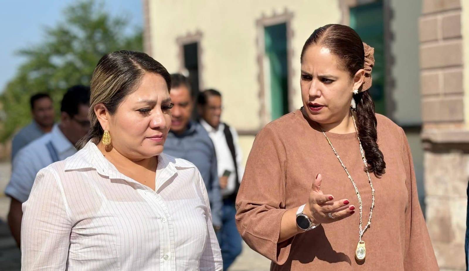 Supervisan la Ex Hacienda de Chinameca rumbo a la apertura de la Universidad Rosario Castellanos