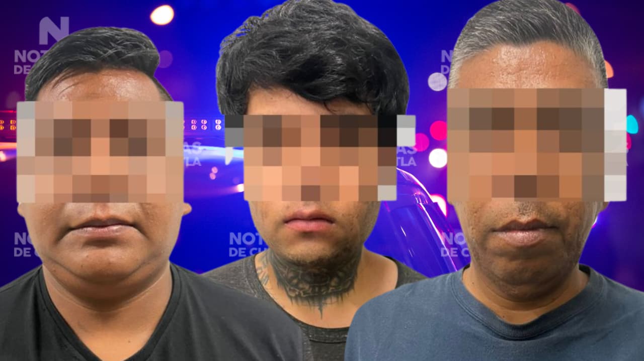 Prisión preventiva para 2 policías y 1 civil en Temoac por drogas y armas