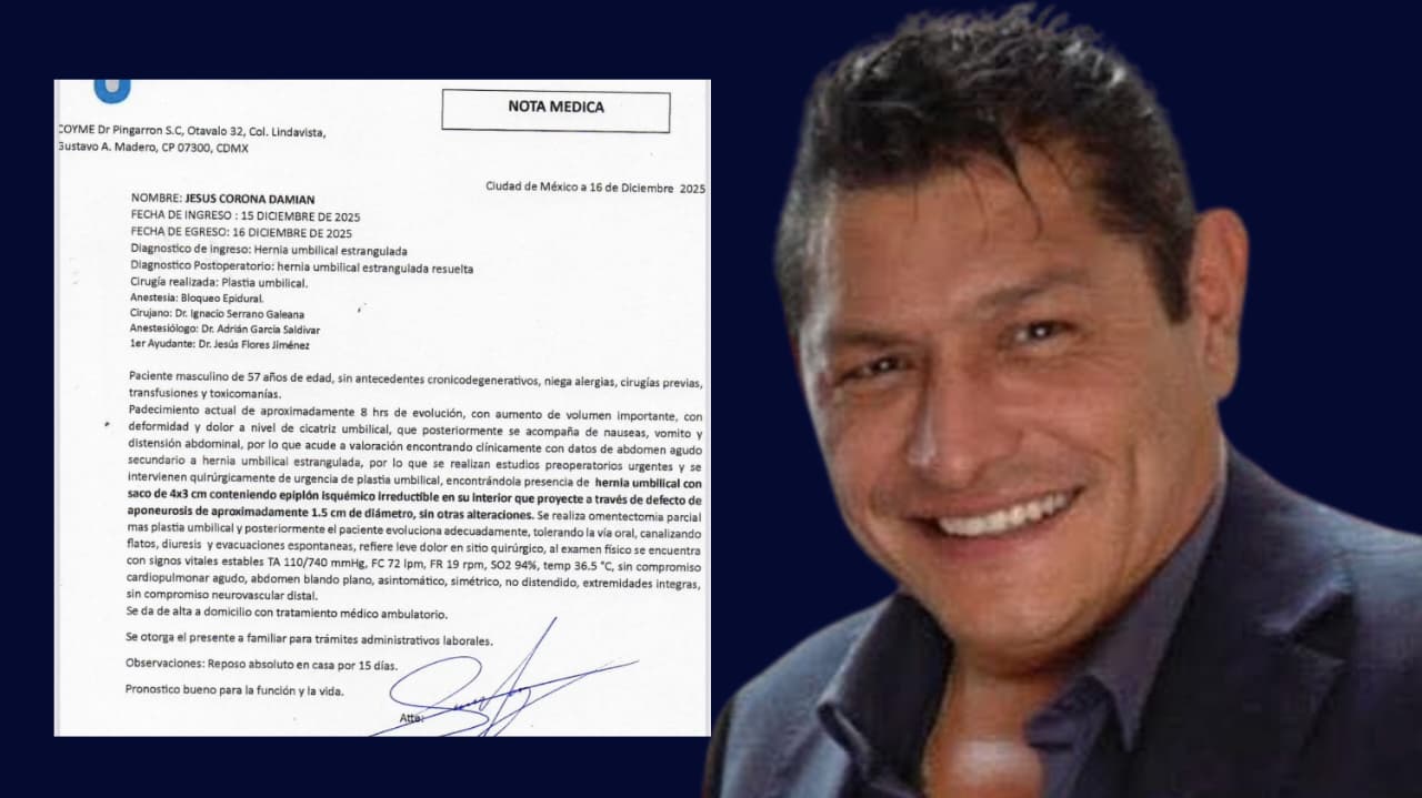 Operan de emergencia a Jesús Corona Damián, alcalde de Cuautla