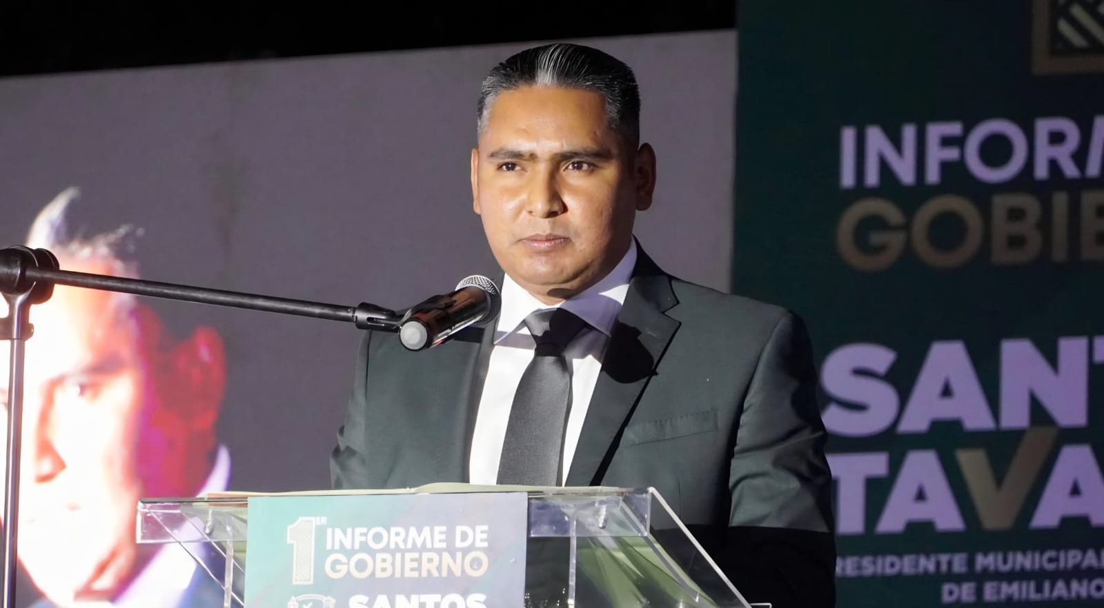 Presenta Ayuntamiento de Emiliano Zapata Primer Informe de Gobierno