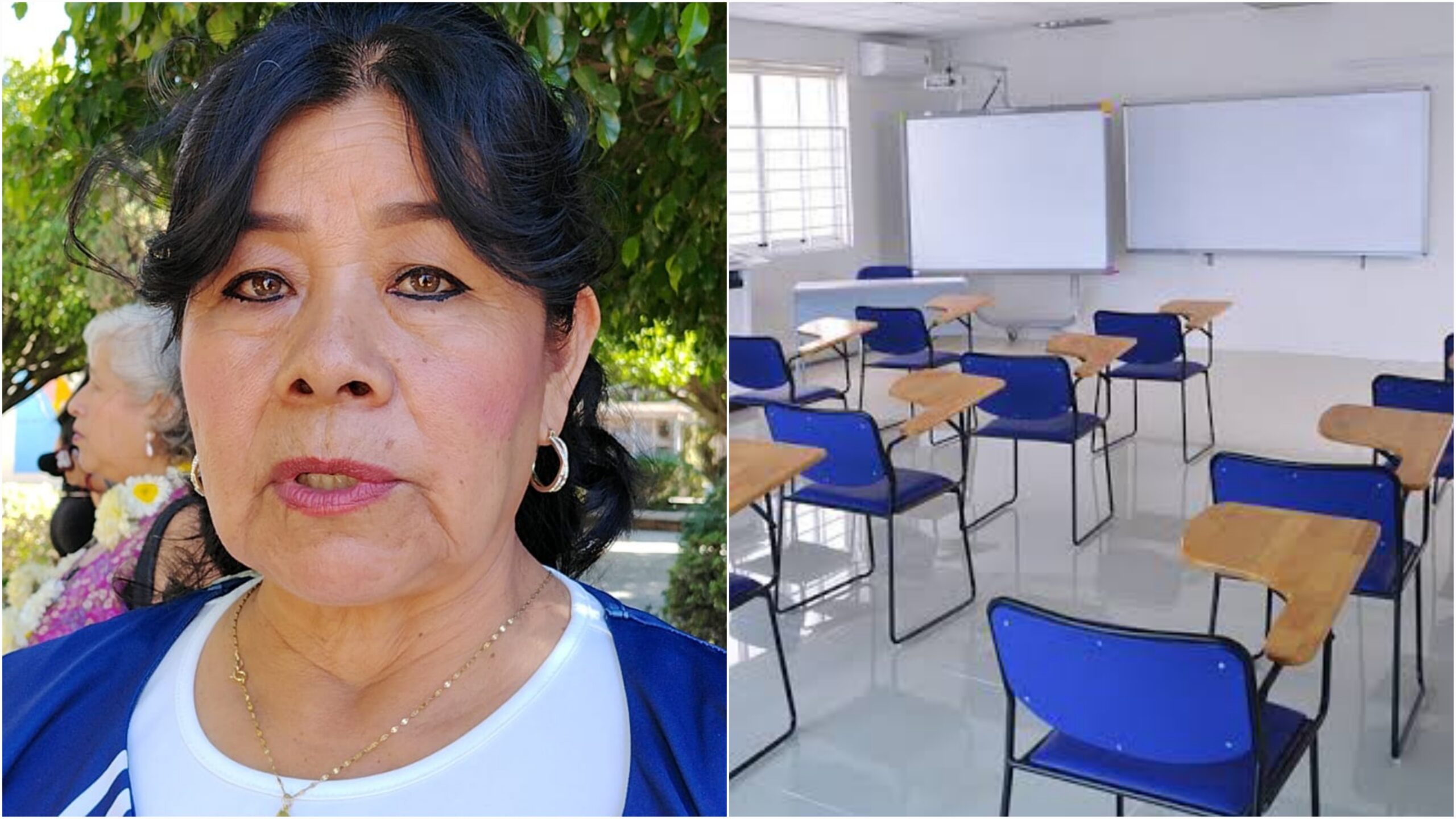 Piden construir dos aulas en la primaria Adolfo López Mateos