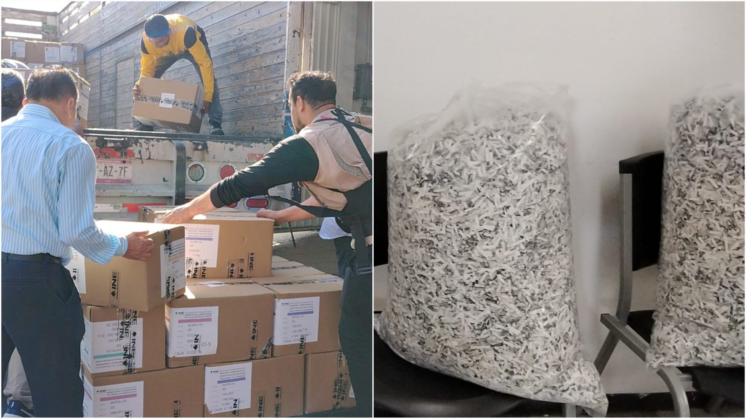 Inicia INE destrucción de material electoral en el Distrito 03