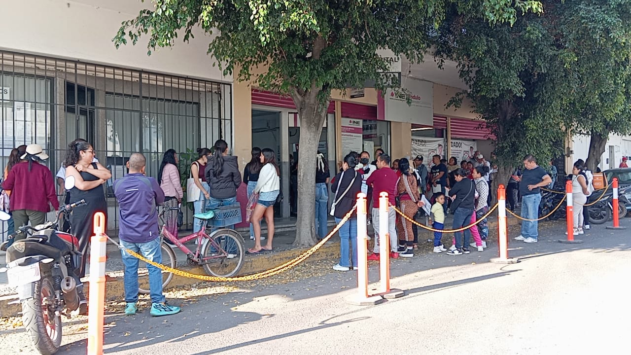 Buscan mejorar instalaciones del INE en Cuautla ante alta demanda de trámites