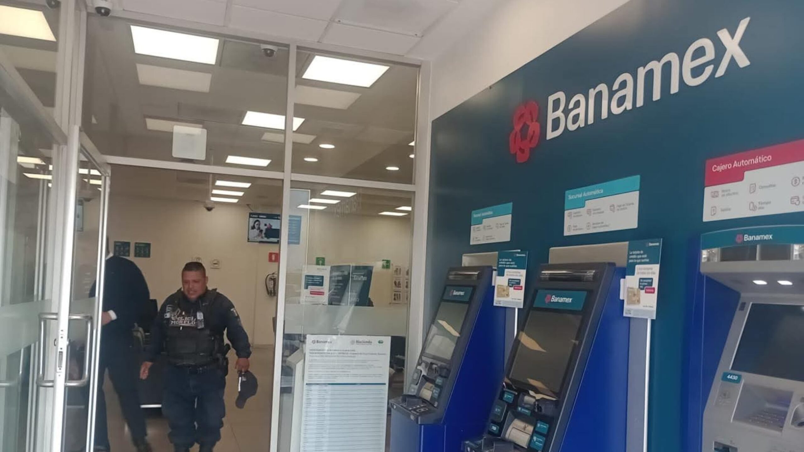 Bajan robos a bancos en 2025
