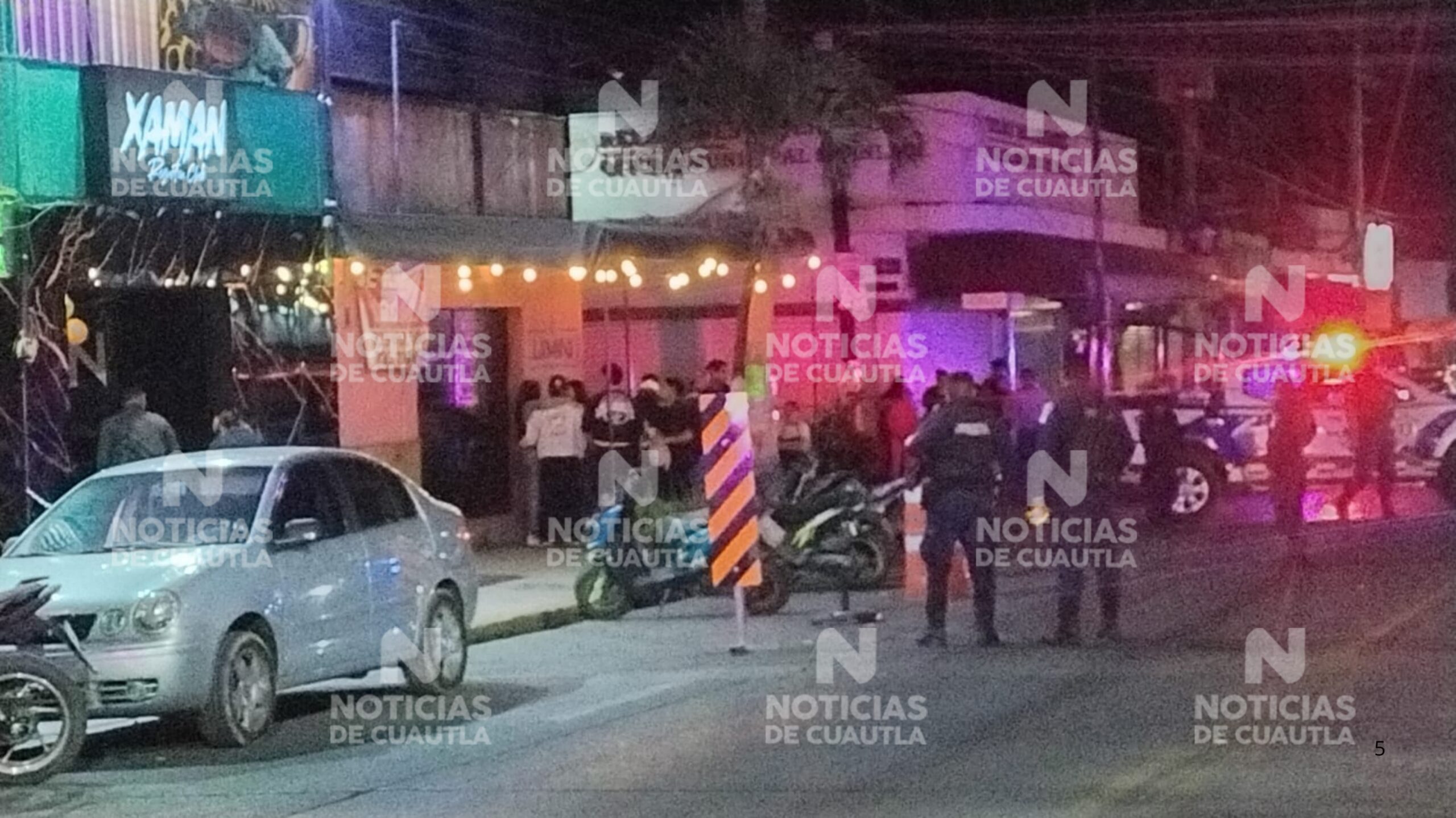 Atacan a balazos el Bar «Xaman» en la avenida Insurgentes en Cuautla