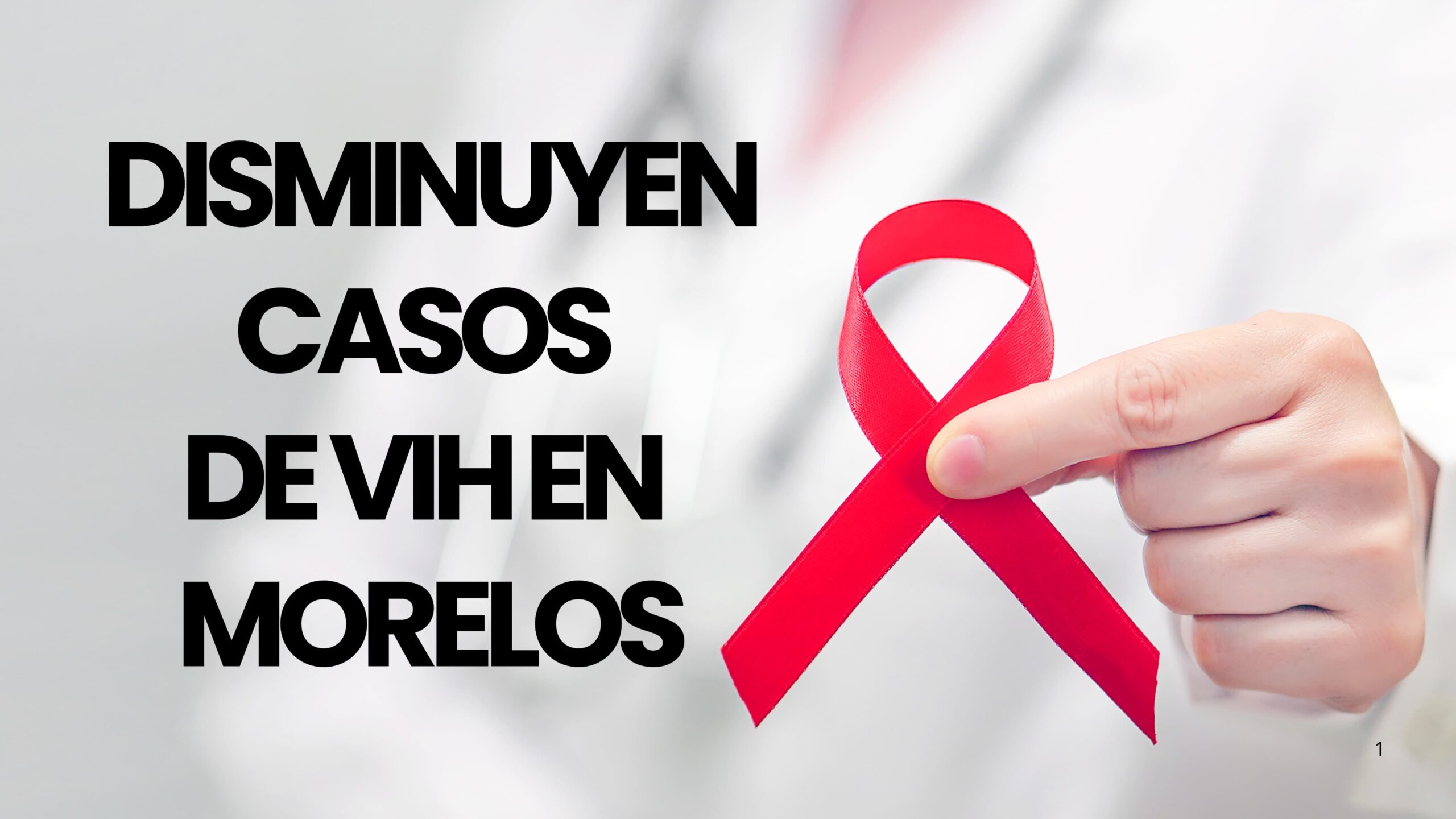 Disminuyen casos de VIH en Morelos