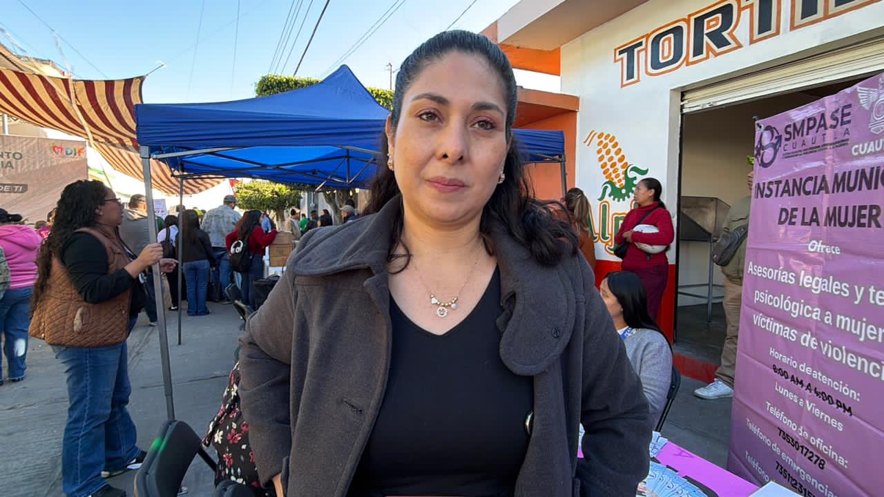 Atienden a más de 100 mujeres por violencia familiar en Cuautla durante 2025