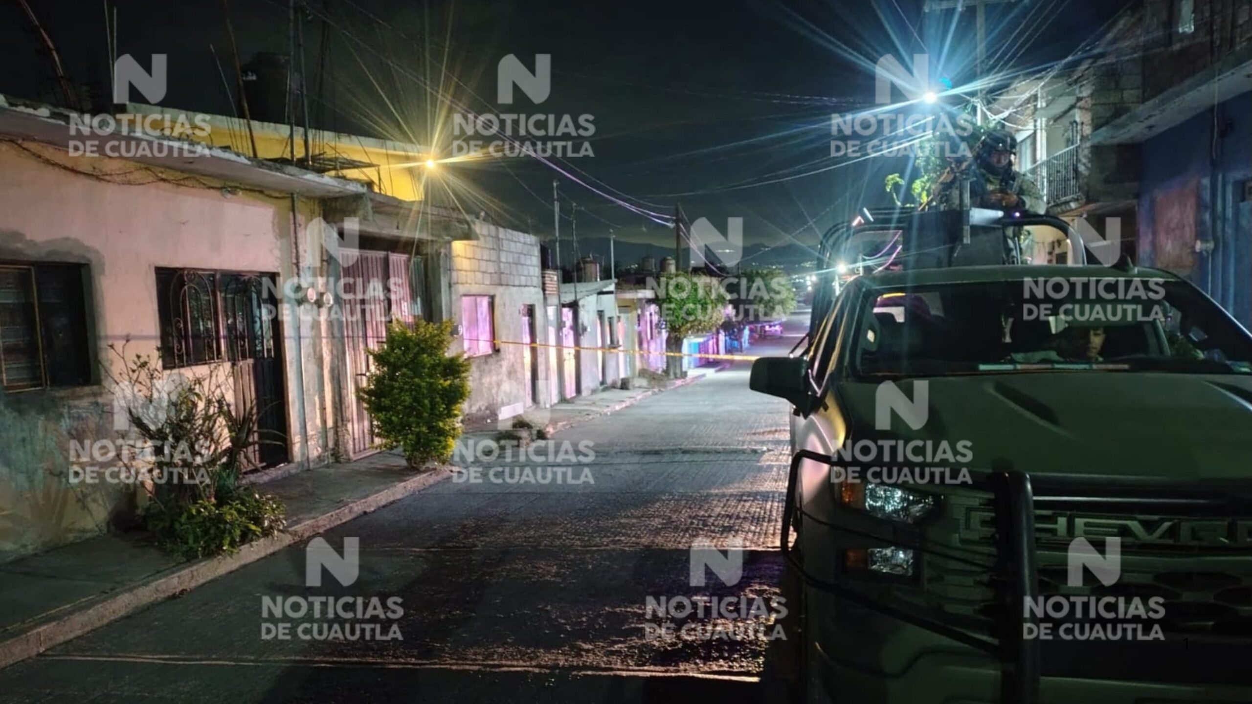 Atacan a balazos una casa en la colonia Juan Morales en Yecapixtla