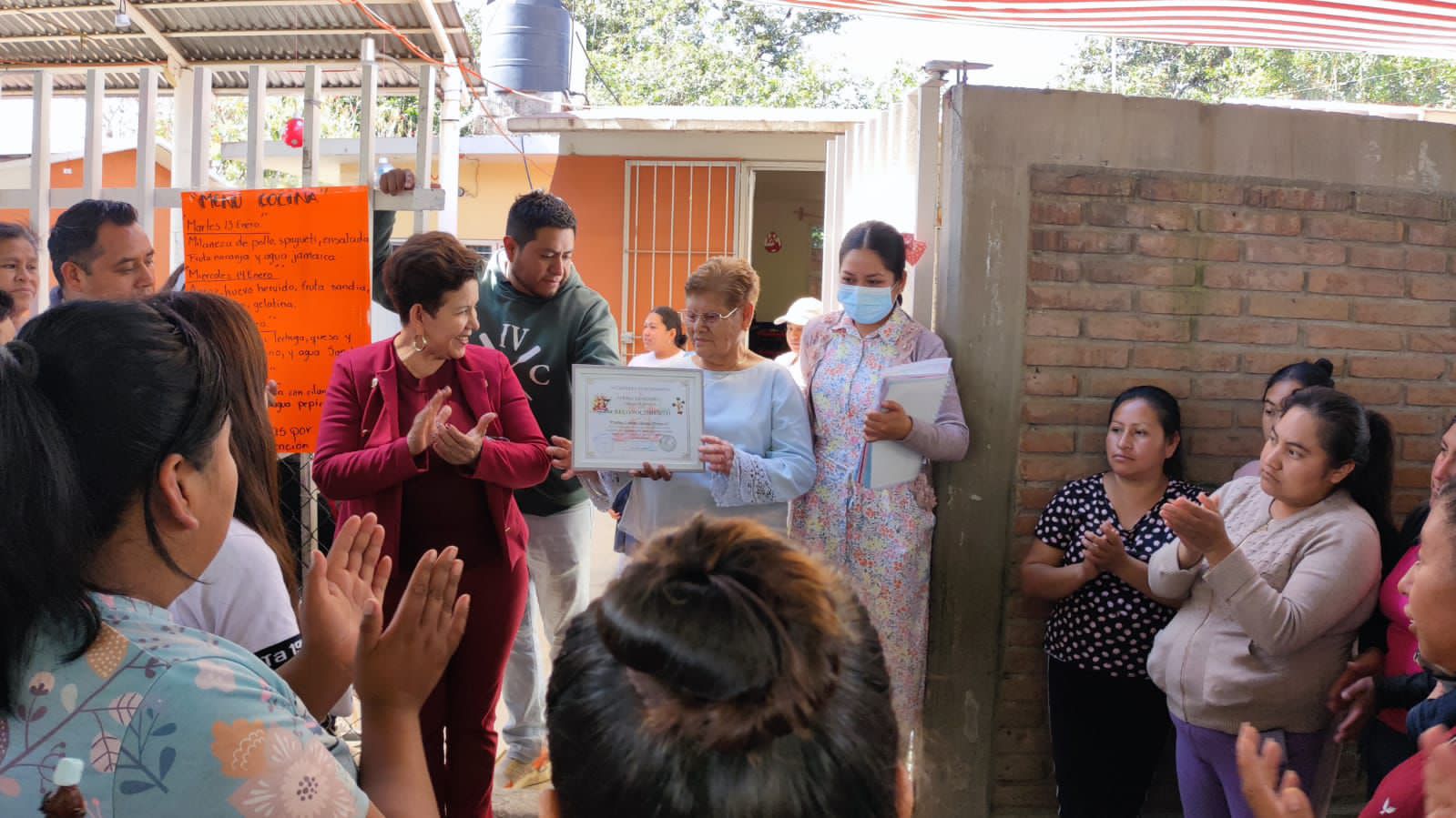 DIF Ocuituco inaugura comedor escolar en el CAIC “Martha Lilia Ibarra” de Huecahuaxco