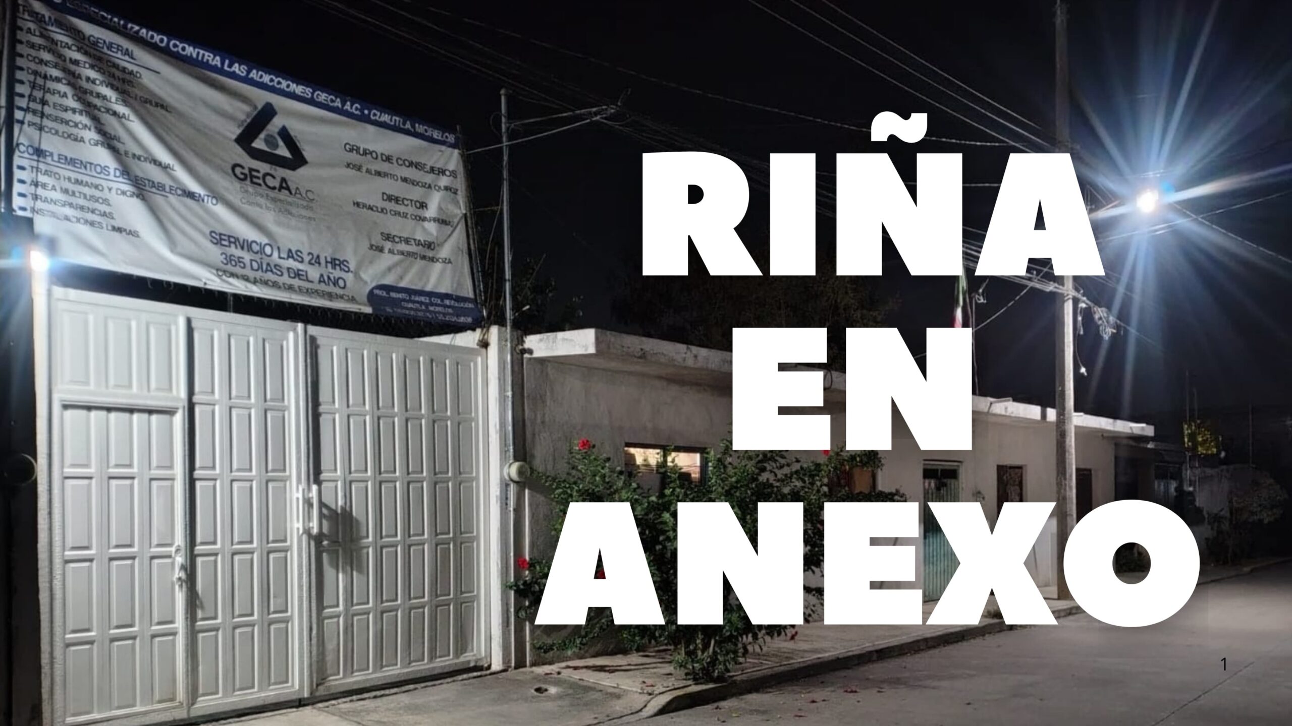 Se desata violencia en anexo en Cuautla