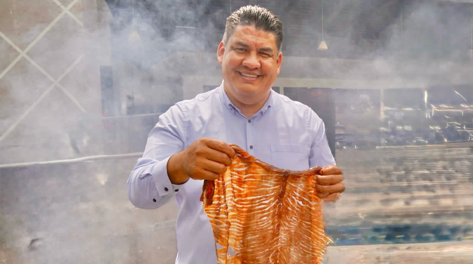 Celebra Paco Sánchez declaratoria de Indicación Geográfica para la Cecina de Yecapixtla