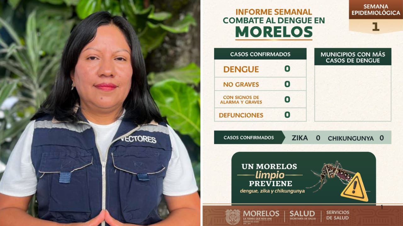 Refuerzan autoridades sanitarias acciones contra el dengue en Morelos