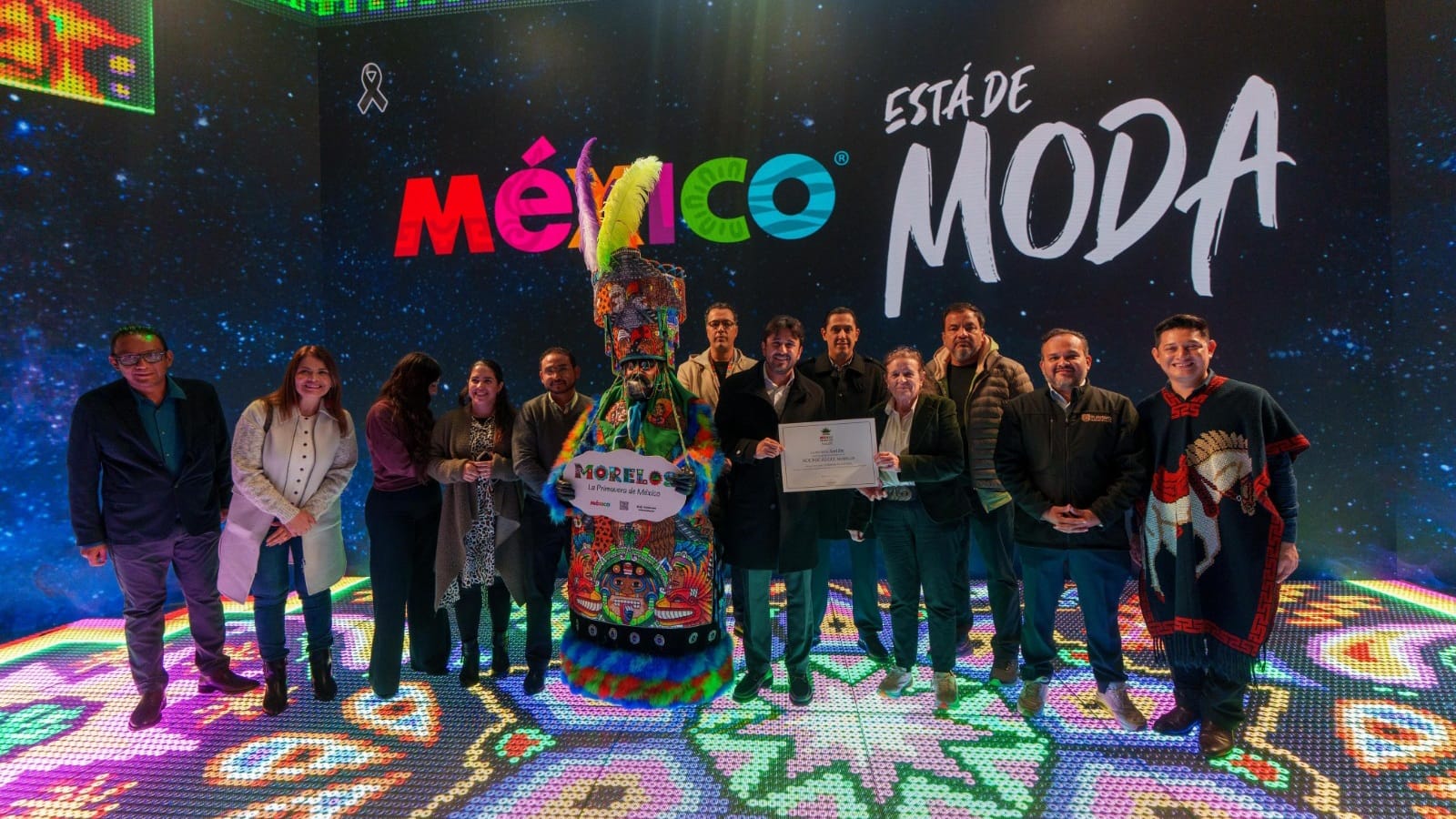 Morelos recibe el Premio AireLibre Destino México 2026 en FITUR por su riqueza cultural