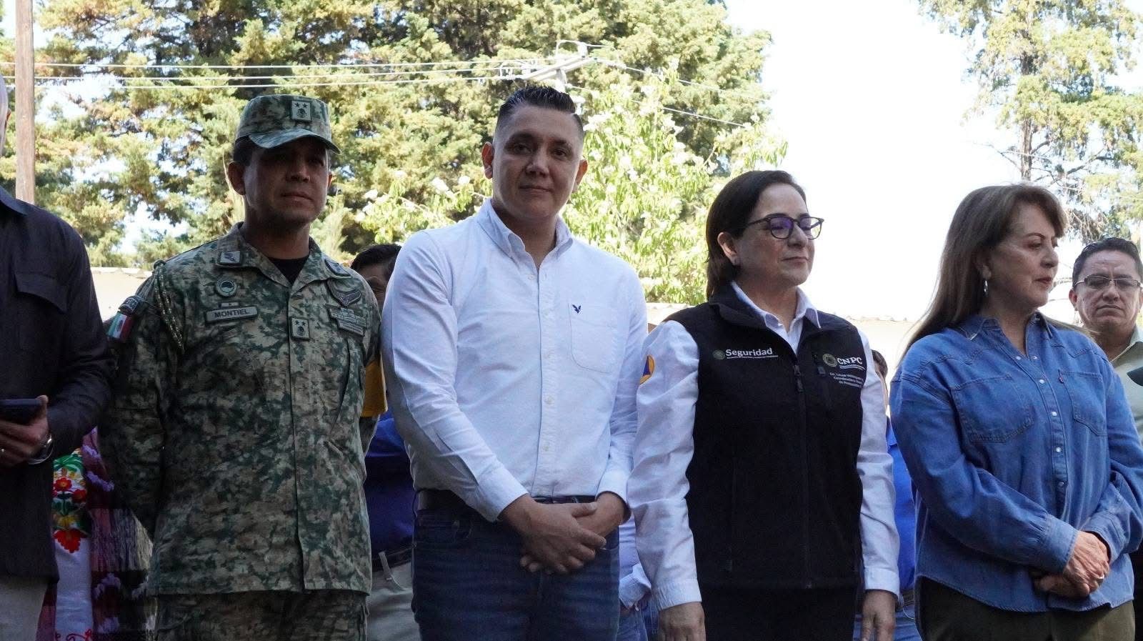 Supervisan rutas de evacuación ante actividad del Popocatépetl