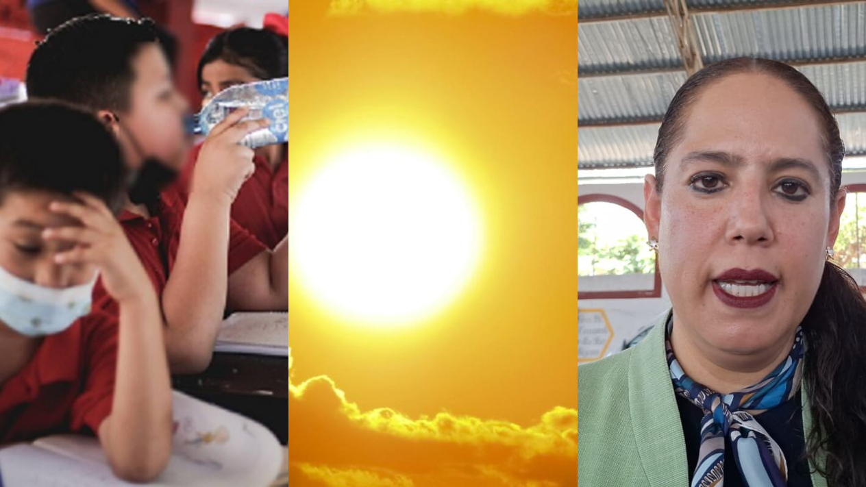Prevé Educación medidas por altas temperaturas en escuelas